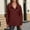 Wine, variant on Pxiakgy Women's Snap Button Up Sweatshirt Long Sleeve Tunic Henley Tops Loose Slit Casual Pullover Fall Winter Outfits Sweatshirt Loose Slit Casual Pullover Fall Winter Outfits Beige L