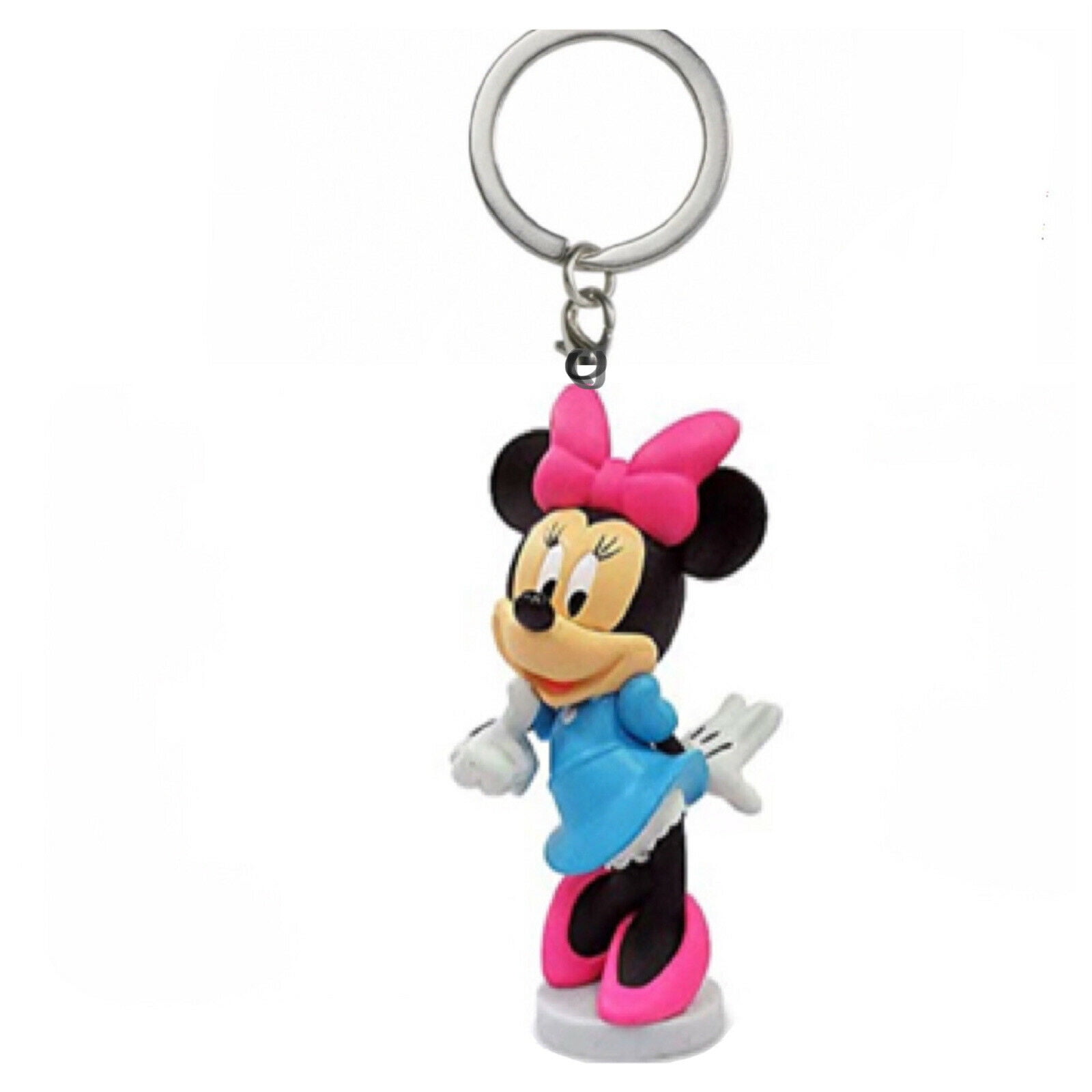 New Disney 3 Charm Minnie Mouse Keychain