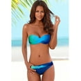 thumbnail image 5 of Women's Gradient Print Tankini Set, Two Piece Swimsuit, Beach Pool, Bathing Suit, 5 of 5