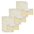 thumbnail image 6 of Vintage Floral Paper Stationery Set, 20 Pieces Set (10 Lined Sheets, 10 Envelope, 6 of 11