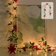 thumbnail image 1 of Rapeiae LED Lights Simulation Christmas Rattan Simulation Greenerys Christmas Decoration Red Fruit Party Decoration Christmas Lights String Rattan, 1 of 6