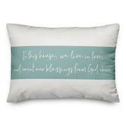 Creative Products Live in Love 14x20 Spun Poly Pillow