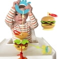 thumbnail image 1 of Soporte de juguetes con ventosa para hamburger Aprilwolf para trona, 1 of 8