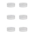 thumbnail image 3 of COUVER Adult/Youth Solid/Plain Cotton Affordable Terry Cloth Sports Wristband 1''-6Pair (White), 3 of 8