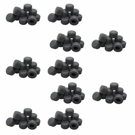 

Renovators Supply Grey Premium Silicone Door Stopper Tips 1/4 Inner Diameter Door Stopper Bumper Caps 10 Replacement Tip Ends forAbsorbing Shock Wall and Floor Protector Pack of 10