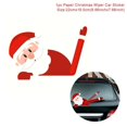 thumbnail image 1 of Christmas Car Sticker Car Styling Windshield Santa Cute Window Decals Car Wiper Sticker Rear Windshield Decoration, 1 of 6