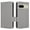 Gray, variant on Wallet Case for Google Pixel 7, Soft Silicone Lychee Pattern PU Leather Shockproof Flip Cover with Card Slots Holder Magnetic Clasp Lock Drop Resistant Kickstand Phone Case,Brown