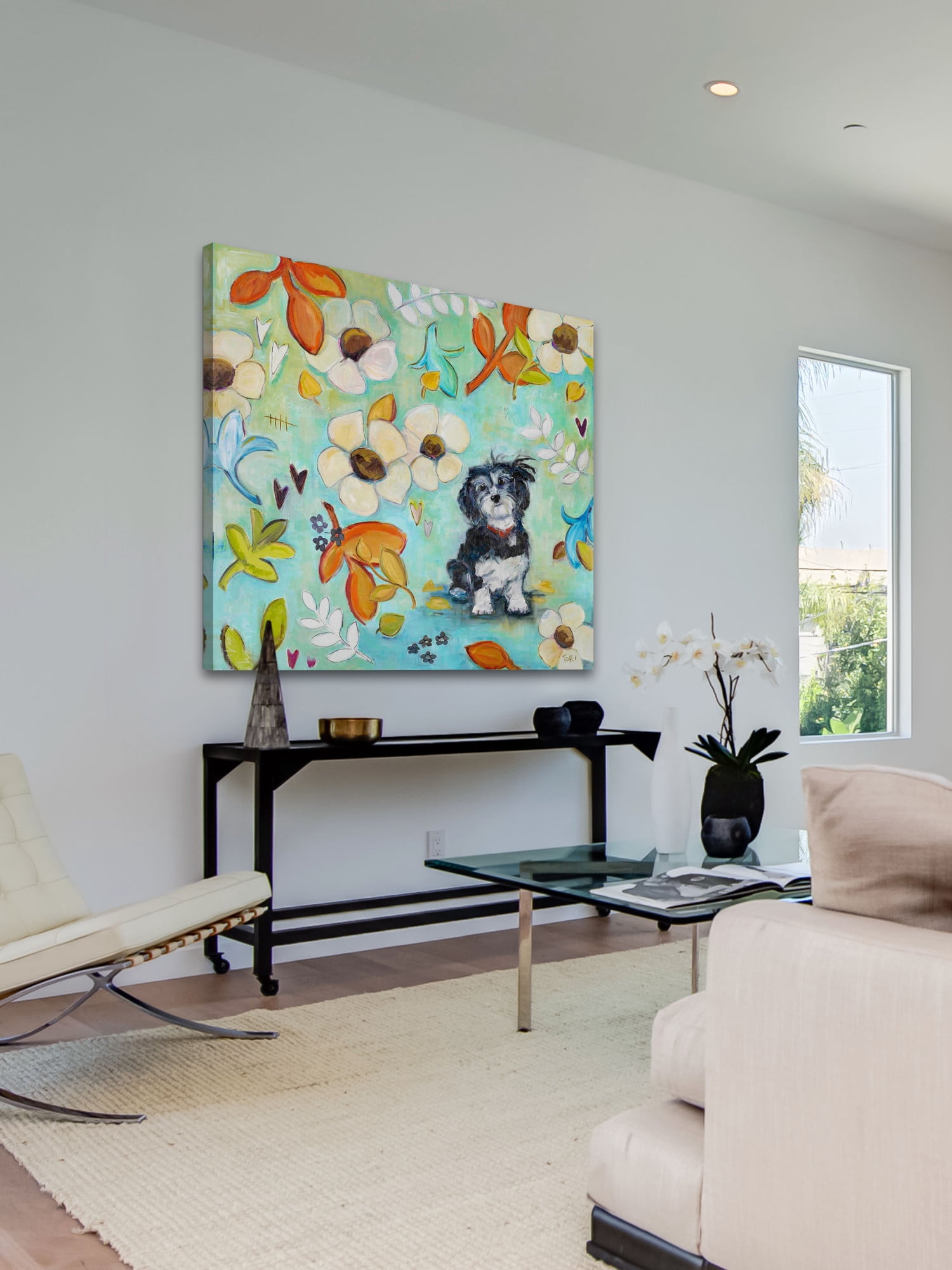 "Izze" by Tori Campisi Painting Print on Canvas