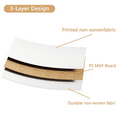 thumbnail image 4 of Tydimor 7-Drawer Tall Dresser Bedside Fabric Nightstand with Storage,White, 4 of 8