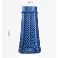 thumbnail image 2 of Matelas de Camping Ultraléger Gonflable, Pompe Intégrée, pour Camping Randonnée Voyage Tente, 2 of 5