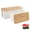 White-2 Pack (L+M), variant on White 2 Pack (L+M) Cable Management Box Organizer for Desk Floor Home Office