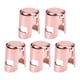 thumbnail image 1 of Advancent 5 piezas de acero inoxidable fáciles de usar y fáciles de limpiar. Nuestros corchos para botellas de vino y cerveza son perfectos Cocina y Comedor oro rosa3.8*5.5CM, 1 of 6