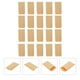 thumbnail image 2 of 100pcs Premium Kraft Papel Bolsos sobre bolsas de envolvente de trigo bolsas de almacenamiento de maíz, 2 of 5