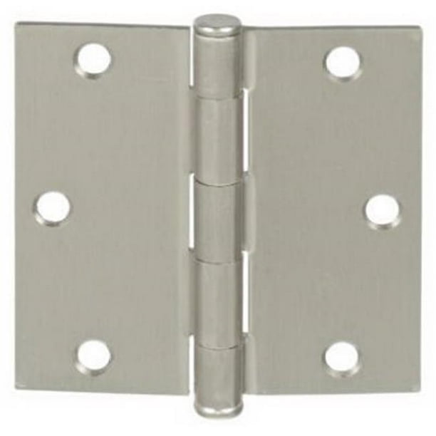 Stanley N305284 3.5 in. Sat Nickel Door Hinge