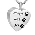 thumbnail image 3 of Collar Memorial de cremación Yuyangstore Corazón Siempre, 3 of 8