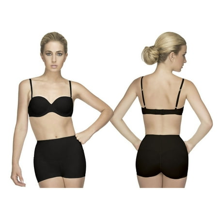 

203 Adrienne Panty Short Shapewear Color Black~3XL (44)