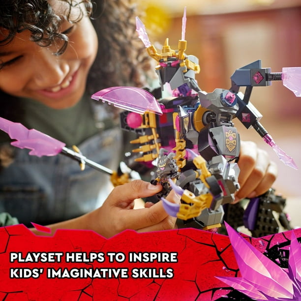 LEGO NINJAGO The Crystal King 71772 Ninja Villain Building