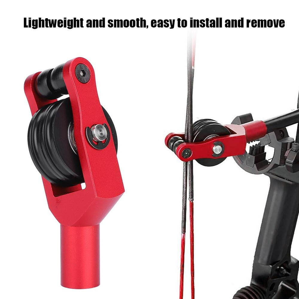 OTVIAP Archery Cable Slide,Durable Aluminium Alloy Archery Compound Bow Cable Slide String