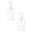 Clear A, variant on 1 Pc Empty Plastic Pump Bottle Foaming Soap Dispenser Refillable Pump Bottle Plastic Modern Square Pump Bottle Empty Soap Dispenser for Liquid Soap Shampoo Body Wash, 450ml (15oz), Clear