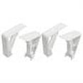 thumbnail image 2 of Uxcell Table Cloth Cover Holder Spring Loaded Tablecloth Clamp Clips White 4 Pcs, 2 of 2