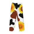 thumbnail image 5 of Balery Men'S Sunflower Cow Pants,Sleepwear Pants,Pajama Pants,Pj Bottoms Drawstring And Pockets-X-Large, 5 of 9