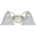thumbnail image 2 of Nuvo 60-353 - Empire - 2 Light - 15" - Vanity - w/ Alabaster Glass Bell Shades, 2 of 2