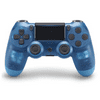 Wireless Controller for PS4/Slim/Pro,with Dual Vibration Game Joystick - Blue Crystal