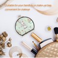 thumbnail image 4 of Portable Makeup Mirror Travel Mirror Compact Folding Mirrors Small for Women Beauty Accessories Cute Bunny Holding Balloons, 4 of 7