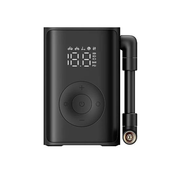 MIJIA Portable Electric Tire Inflator, 2000mAh 150PSI Air Compressor with Tire Pressure Detection for Car, Bike & Motorcycle