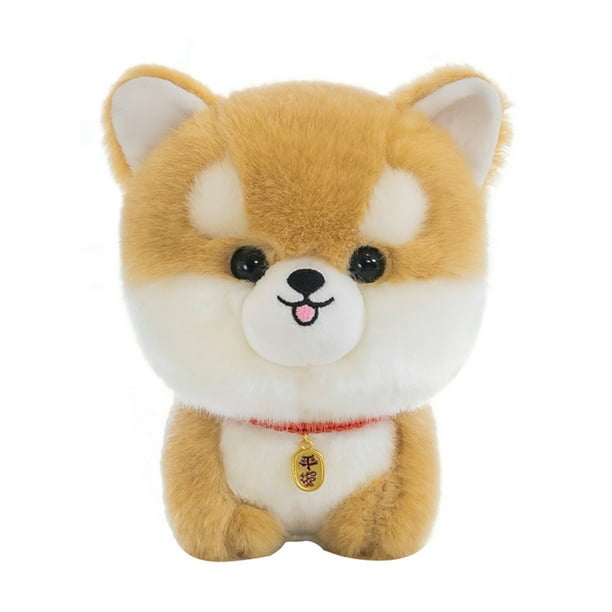 Lubelski 20cm Dog Plush Toy Cute Corgi Pomeranian Husky Bichon