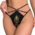 thumbnail image 2 of Freemason Prince Hall Affiliated Square & Compass Masonic Prince Hall Open Type Women's Panties Crotch Opening G-strings Thongs Lingeries Underwear, 2 of 7