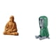 thumbnail image 1 of Estatua de la cabeza del Sagrado Corazón de Jesús de de Pascua, figura coleccionable, escultura de retrato antiguo para pasillo, dormitorio, o, 1 of 8
