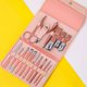 thumbnail image 5 of Pedicure & Manicure Tool Kit Portable Nail Clippers Set with Nail File Trimmer Eyebrow Trimmer Clip Dead Skin Removal Tool for Hand Foot Care, 5 of 5