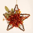 thumbnail image 4 of Fall Wreath for Front Door Fall Decoration Maples Leaf Pine Cone Berry Autumns Harvest Fall Thanksgivings Halloween Decor Indoor Outdoor, 4 of 9