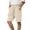 Khaki -AG07, variant on Dwellite Mens Casual Sweat Cargo Shorts Drawstring Elastic Waist Athletic Workout Gym Jogger Short with Pockets Light Gray 3XL