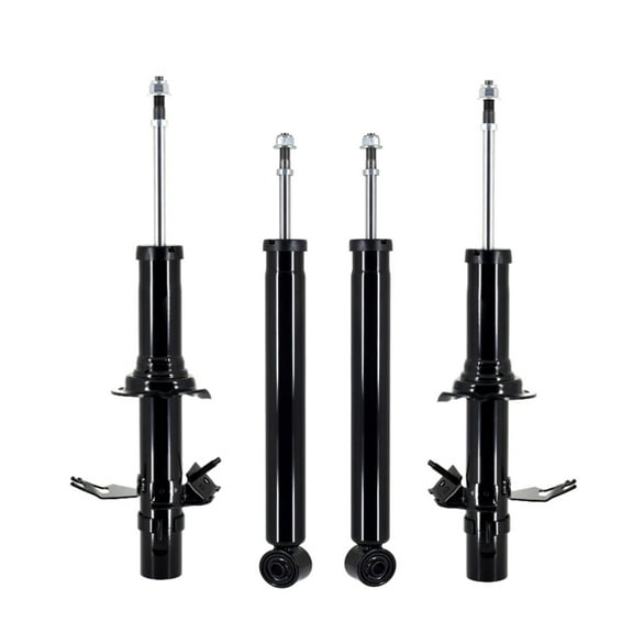 Set 4 Front Suspension Strut Assembly-Rear Shock For 2009-2012 Infiniti FX35 AWD