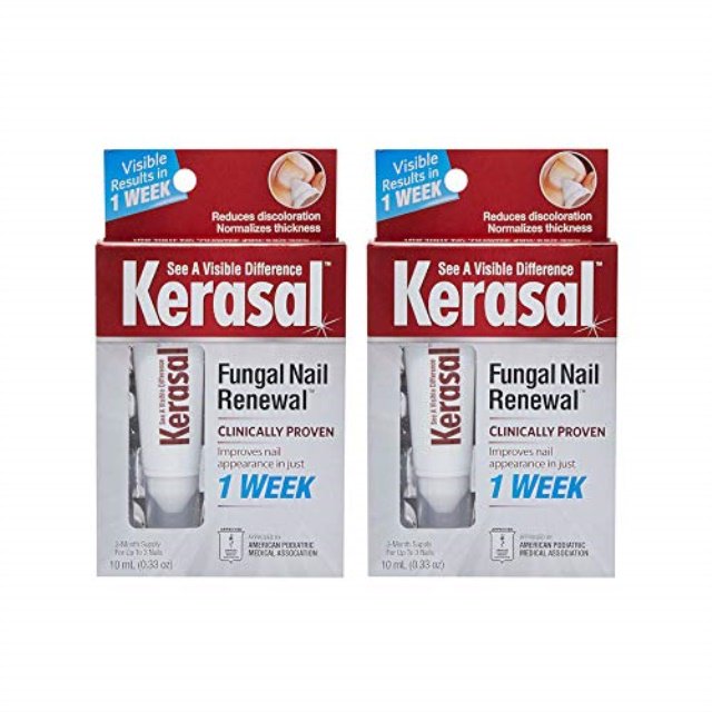 kerasal kerasal nail fungal nail renewal treatment 10 ml (pack of 2), 2