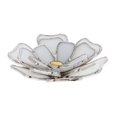 thumbnail image 4 of Flor de loto de cristal, figurita de loto decorativa, adornos de centro de de cristal gris Zulema decoración de flores de cristal, 4 of 8