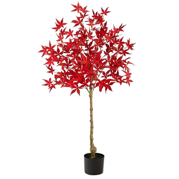 4 Autumn Maple Artificial Fall Tree