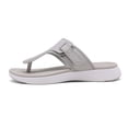 thumbnail image 2 of Dream Pairs Women's Comfort Arch Support Flip Flops Summer Beach Casual Walking Thong Sandals SDFF2205W, 2 of 5