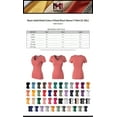 thumbnail image 2 of MixMatchy Women's Basic Solid Multi Colors Fitted Short Sleeve T-Shirt [S-3XL], 2 of 5