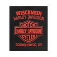 thumbnail image 2 of Harley-Davidson Men's Keen Glow B&S Sleeveless Cotton Muscle Shirt, Black (5XL), Harley Davidson, 2 of 2