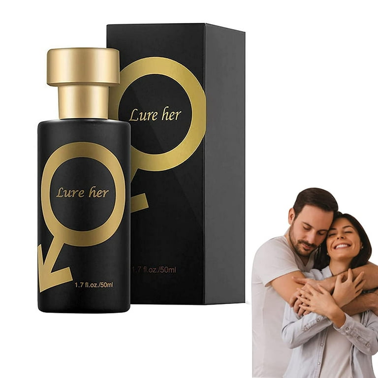 Pheromone Perfume Golden Lure, Luring Her Perfume, Pheromone Perfume to Attract Men, Pheromone Colony for Men to Attract Women, Man