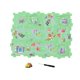 thumbnail image 5 of Pista de rompecabezas para niños, juego de Paly, bloques de construcción de pista, juguete Montessori, carril, juguetes de construcción de automóviles Ciudad 13PCS Hugo Pistas de rompecabezas, 5 of 10