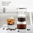 thumbnail image 3 of Abbracc 300ml Cold Brew Coffee Maker Drip Coffee Maker Iced Coffee Maker Pour Over Maker, 3 of 9