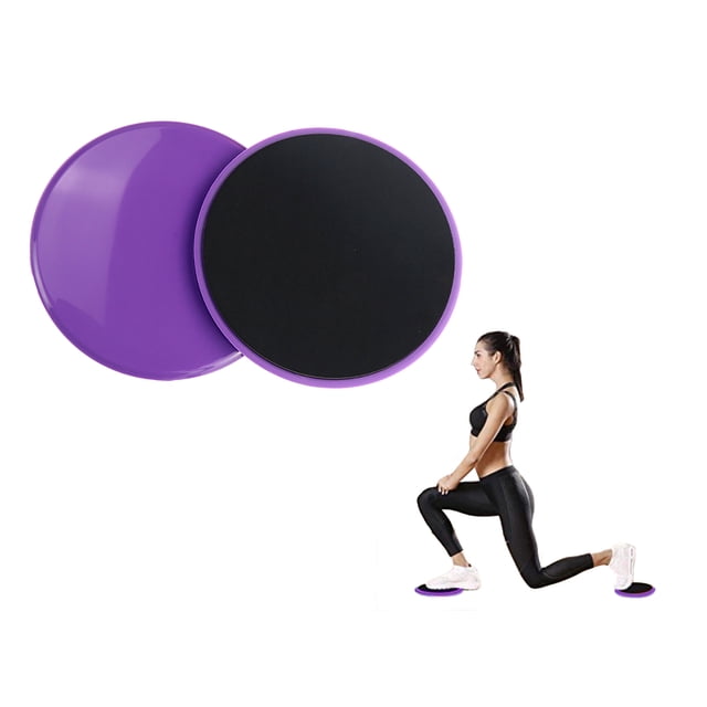 Discos deslizantes para Ejercicio, Core Sliders, Discos Deslizantes Fitness Match & Enjoy Discos deslizantes para ejercicio color morado