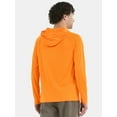 thumbnail image 3 of Athletic Works Men's Tri Blend Long Sleeve T-Shirt Hoodie, Sizes S-3XL, 3 of 5