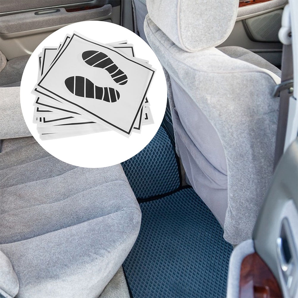 CHICHUMID 35pcs Disposable Floor Mats Waterproof Car Floor Mats Cute Protective Barrier For Car