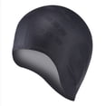 thumbnail image 3 of Liquidation! Bonnets de Natation Femmes Silicone Imperméable Chapeau de Protection pour Cheveux Longs Accessoires de Natation pour Adultes, 3 of 6