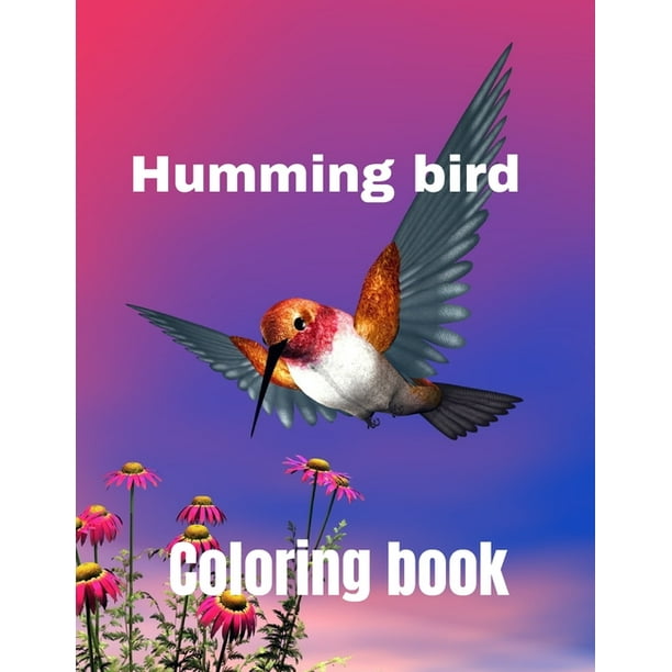 Download Hummingbird Coloring Book A Coloring Book For Adults And Kids Amazing Hummingbird Image Design Paperback Paperback Walmart Com Walmart Com